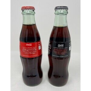 2019 Coca-Cola Stranger Things limited edition 8oz Bottles Regular & Zero Sugar